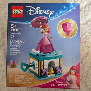 Lego Disney Twirling Ariel #43259 New, Unopened Retired Set